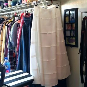 White Skirt size 14